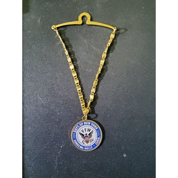2005-2006 dept of new york vfw rope tie chain - Picture 2 of 3